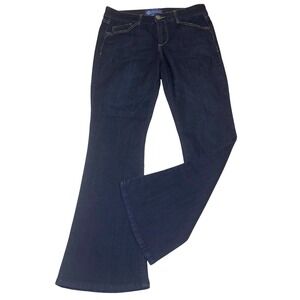 Democracy Indigo Flare Wide-Leg Jeans